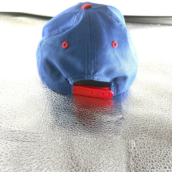 Kids Superhero Snapback Cap - Blue Red White Captain America Marvel Avengers - Picture 2 of 5